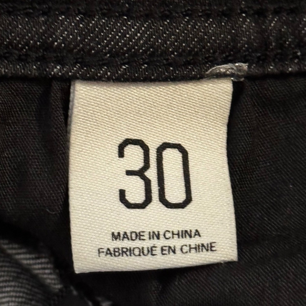 BDG Y2K Style Black Flare Jeans Size 30 High Rise Stretch Denim Urban Outfitters - Picture 9 of 13